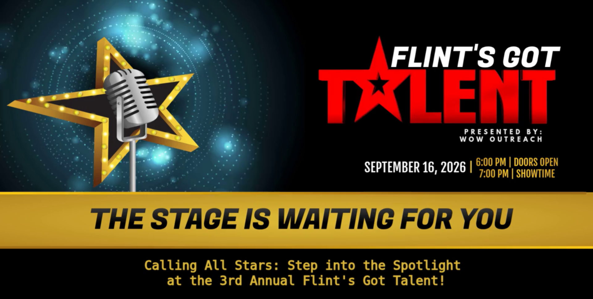 Flint's Got Talent Banner